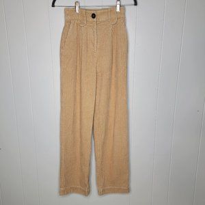 Paris Atelier & Other Stories High Waisted - Wide Leg Corduroy Pants - Size 0
